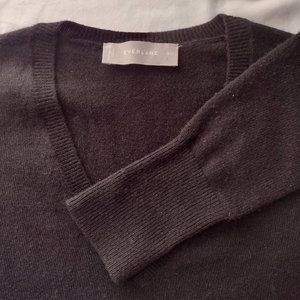Everlane V-Neck Sweater - 100% Cashmere Women's XXS